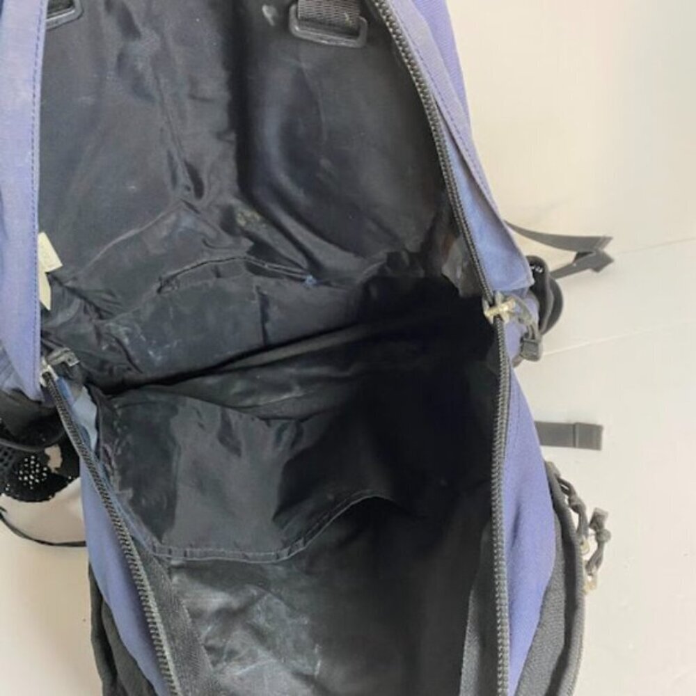 The North Face Recon Black Dark Gray Backpack Large - Picture 3 of 7